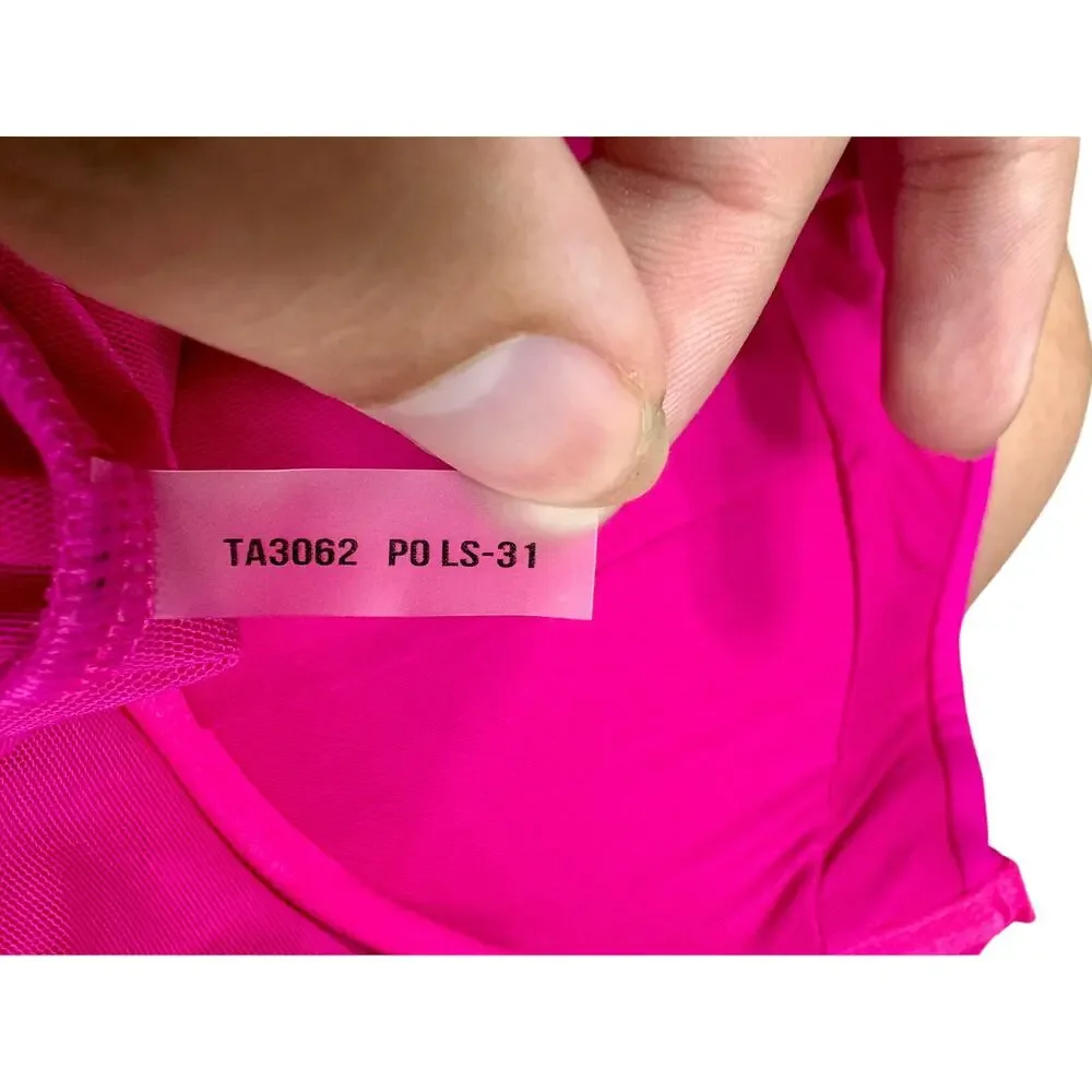 NEW TA3 Pushy Pink Underwire Corset One Piece Swimsuit Womens Size XL Reg Long A - Picture 6 of 10